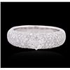 Image 3 : 14KT White Gold 1.00ctw Diamond Ring