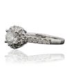 Image 2 : 14KT White Gold 0.79ctw Diamond Ring