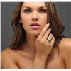 Image 5 : 14KT Rose Gold 1.47ct Emerald and Diamond Ring