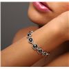 Image 1 : 14KT 21.66ctw Black Diamond Bracelet