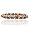 Image 2 : 14KT Yellow Gold 11.34ctw Ruby and Diamond Bracelet