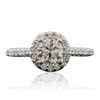 Image 1 : 14KT White Gold 1.43ctw Diamond Ring