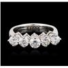 Image 3 : 14KT White Gold 1.67ctw Diamond Ring