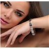 Image 1 : 14KT White Gold 0.58ctw Diamond Bracelet