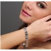 Image 2 : 14KT White Gold 0.58ctw Diamond Bracelet