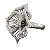 Image 2 : 18KT White Gold 1.37ctw Diamond Ring