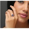 Image 2 : 14KT White Gold 3.35ct Tanzanite and Diamond Ring
