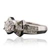 Image 2 : Platinum 1.65ctw Diamond Ring