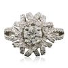 Image 3 : 14KT White Gold 1.22ctw Diamond Ring