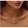 Image 1 : 18KT Yellow Gold 11.78ctw Diamond Tennis Necklace