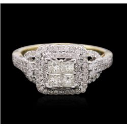 14KT Yellow Gold 1.00ctw Diamond Ring