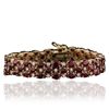 Image 3 : 14KT Yellow Gold 26.46ctw Ruby and Diamond Bracelet