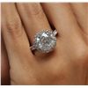 Image 2 : 14KT White Gold 5.02ct EGL Certified Brilliant Cut Diamond Ring