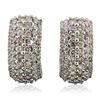 Image 3 : 14KT White Gold 2.90ctw Diamond Earrings