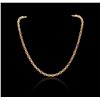 Image 3 : 14KT White Gold 20.00ctw Tourmaline and Diamond Necklace
