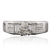 Image 1 : 18KT White Gold 2.61ctw Diamond Ring