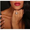 Image 5 : 18KT White Gold 3.13ctw Diamond Ring