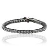 Image 3 : 14KT White Gold 5.52ctw Diamond Tennis  Bracelet