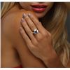 Image 1 : 14KT Yellow Gold 2.00ct Tanzanite and Diamond Ring