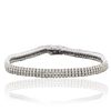 Image 3 : 14KT White Gold 4.02ctw Diamond Bracelet