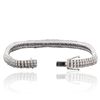 Image 7 : 14KT White Gold 4.02ctw Diamond Bracelet