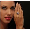 Image 1 : 14KT White Gold 1.85ct Tanzanite and Diamond Ring