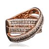 Image 2 : 14KT Rose Gold 1.46ctw Diamond Ring