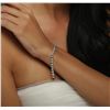 Image 2 : 14KT White Gold 8.20ctw Diamond Tennis Bracelet