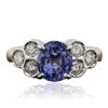 Image 1 : 14KT Yellow Gold 2.85ct Sapphire and Diamond Ring