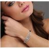 Image 1 : 14KT White Gold 3.66ctw Diamond Bracelet