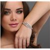 Image 2 : 14KT White Gold 3.66ctw Diamond Bracelet