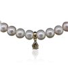 Image 3 : 14KT Two-Tone Gold 0.68ct Diamond and Pearl Necklace