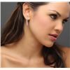 Image 5 : 14KT White Gold 1.75ctw Diamond Earrings