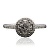 Image 1 : 14KT White Gold 1.17ctw Diamond Ring