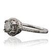 Image 2 : 14KT White Gold 1.17ctw Diamond Ring