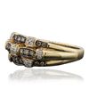 Image 2 : 14KT Yellow Gold 0.43ctw Brown Diamond Ring