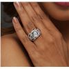 Image 1 : 14KT White Gold 1.81ctw Diamond Ring
