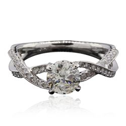 14KT White Gold 1.50ctw Diamond  Ring