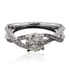 Image 1 : 14KT White Gold 1.50ctw Diamond  Ring