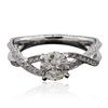 Image 1 : 14KT White Gold 1.50ctw Diamond  Ring