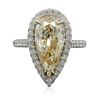 Image 1 : 18KT White Gold 5.91ctw Diamond Ring