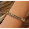 Image 2 : 14KT Yellow Gold 8.25ctw Diamond Bracelet