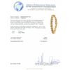 Image 8 : 14KT Yellow Gold 8.25ctw Diamond Bracelet