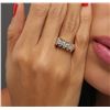 Image 1 : 14KT Yellow Gold 0.97ctw Diamond Ring