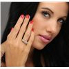 Image 2 : 14KT Yellow Gold 0.97ctw Diamond Ring