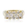 Image 3 : 14KT Yellow Gold 0.97ctw Diamond Ring