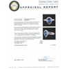 Image 7 : 14KT White Gold 3.42ct Tanzanite and Diamond Ring