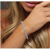 Image 2 : 14KT White Gold 3.10ctw Diamond Bracelet