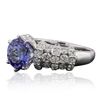 Image 4 : 14KT White Gold 2.62ct Tanzanite and Diamond Ring