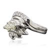 Image 2 : 14KT White Gold 1.26ctw Diamond Ring